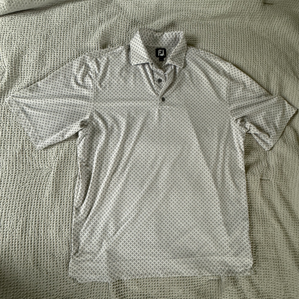 Titleist FootJoy Patterned Polo Shirt